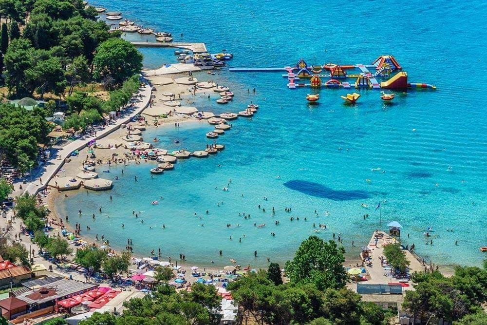 Apartmani Krizanovic Vodice Bagian luar foto